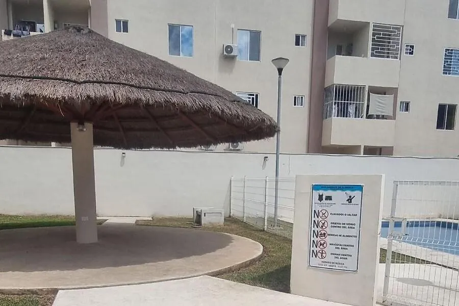 Apartmento Nuevo Con Alberca, Cancun 0*,