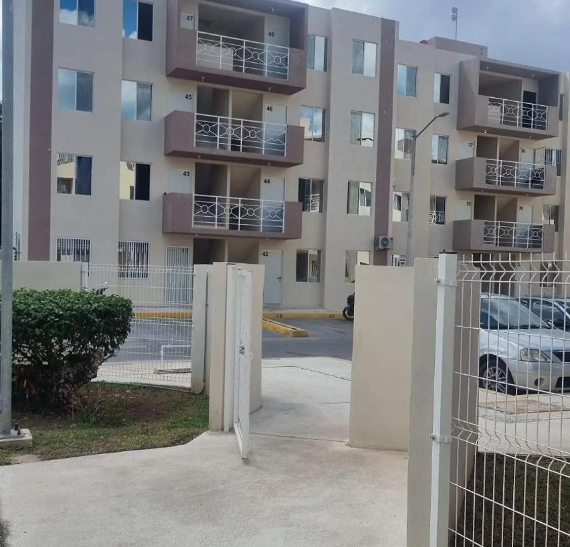 Daire Apartmento Nuevo Con Alberca, Cancun